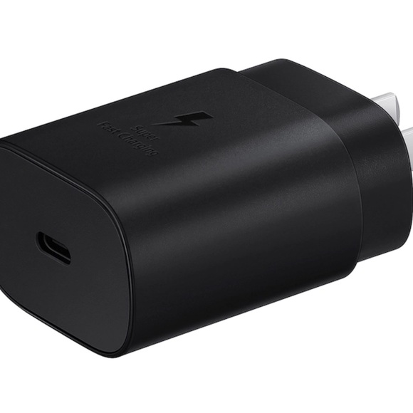 Samsung 25w Super Fast Charging Wall Adapter USB-C Black - Picture 2 of 6
